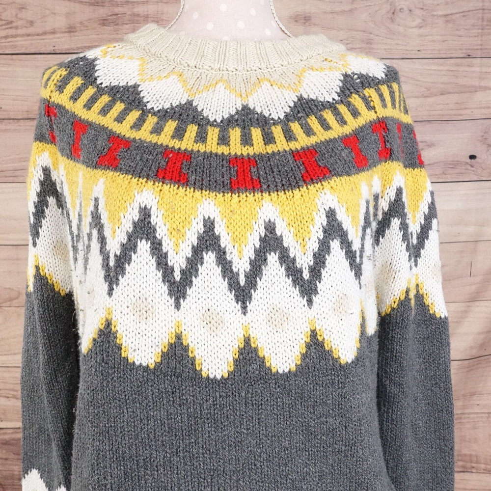 AERIE‎ COLORFUL COTTON BLEND PULLOVER SWEATER WOMENS SIZE XS